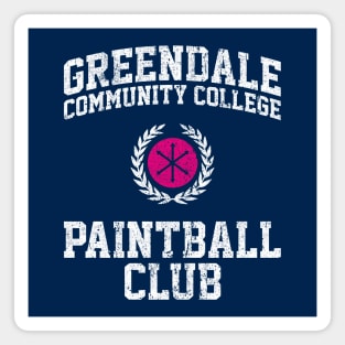 Greendale Community College Paintball Club Magnet